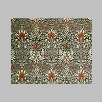 'Snakeshead' textile design by William Morris, produced by Morris &Co in 1876..jpg